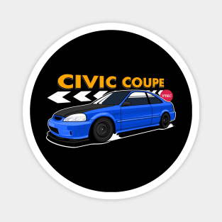 Civic Coupe JDM Cars Magnet